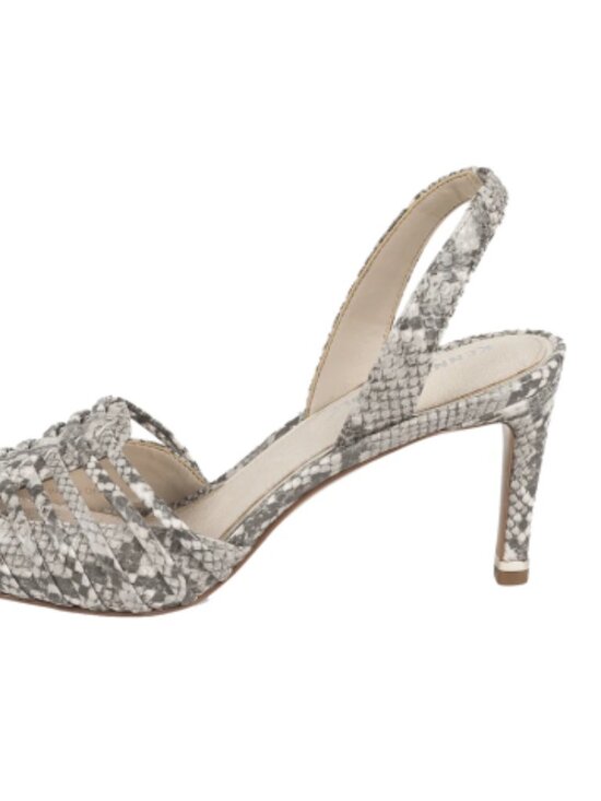 NWB Kenneth Cole Riley Snake Print Slingback sz 8 - Picture 3 of 9